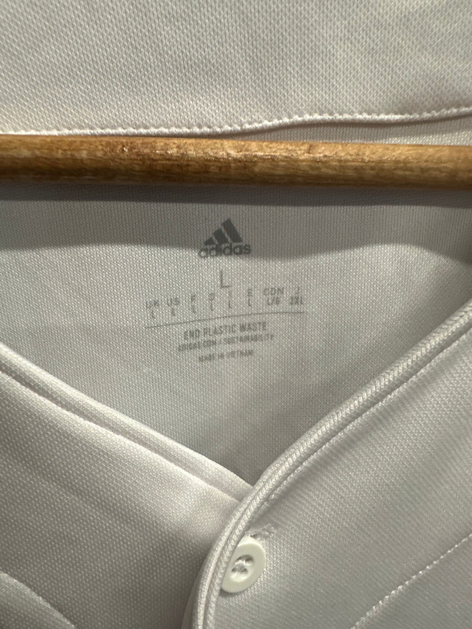 Adidas Washington Huskies maillot de baseball blanc - L - taille