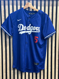 Nike Los Angeles Dodgers n°5 bleu - L enfant 14/16 ans - vue avant