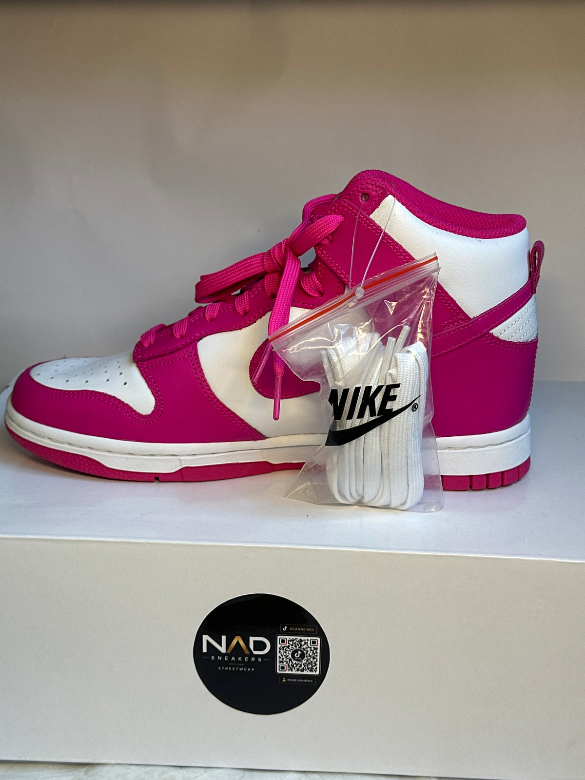 Nike Dunk High Rose — Taille 38