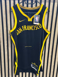 Nike Golden State Warriors San Francisco noir et jaune - vue avant