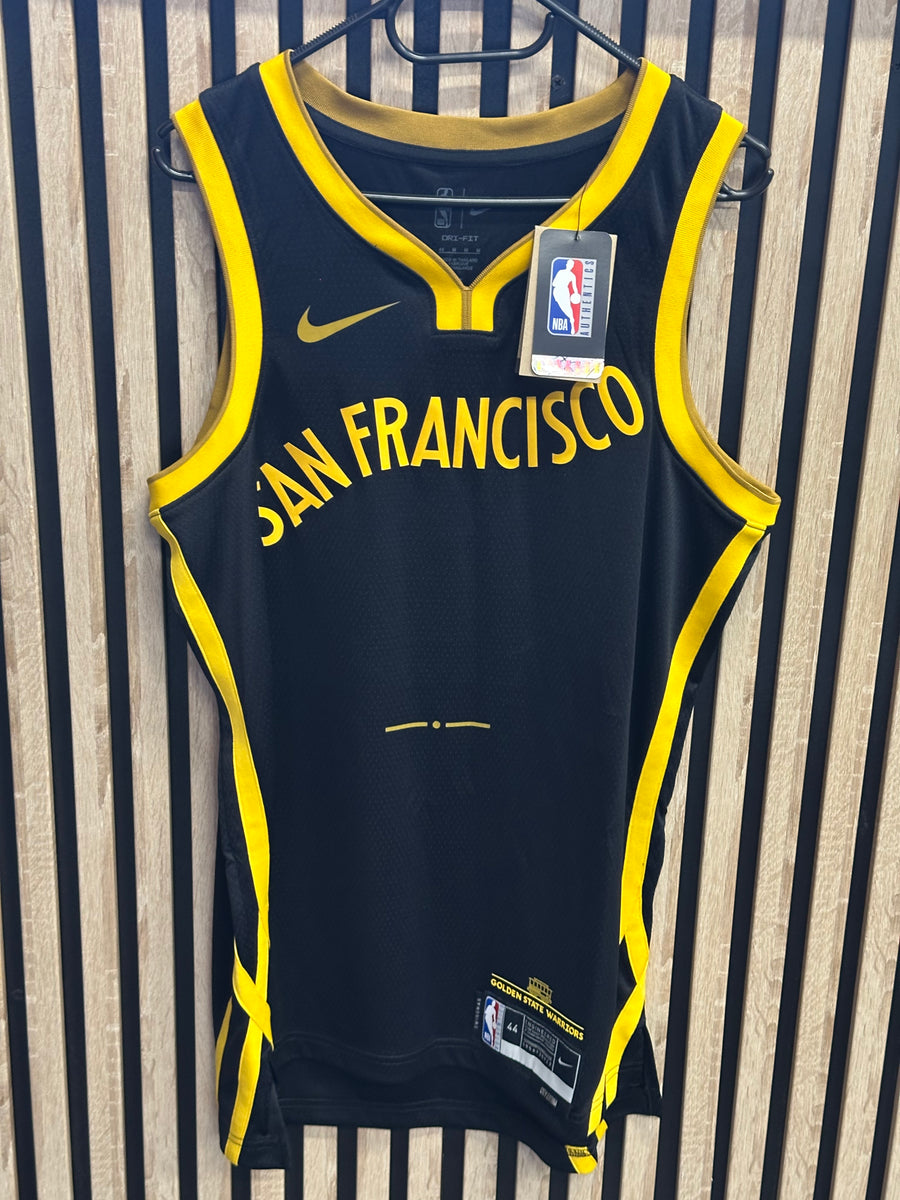 Nike Golden State Warriors San Francisco noir et jaune 1