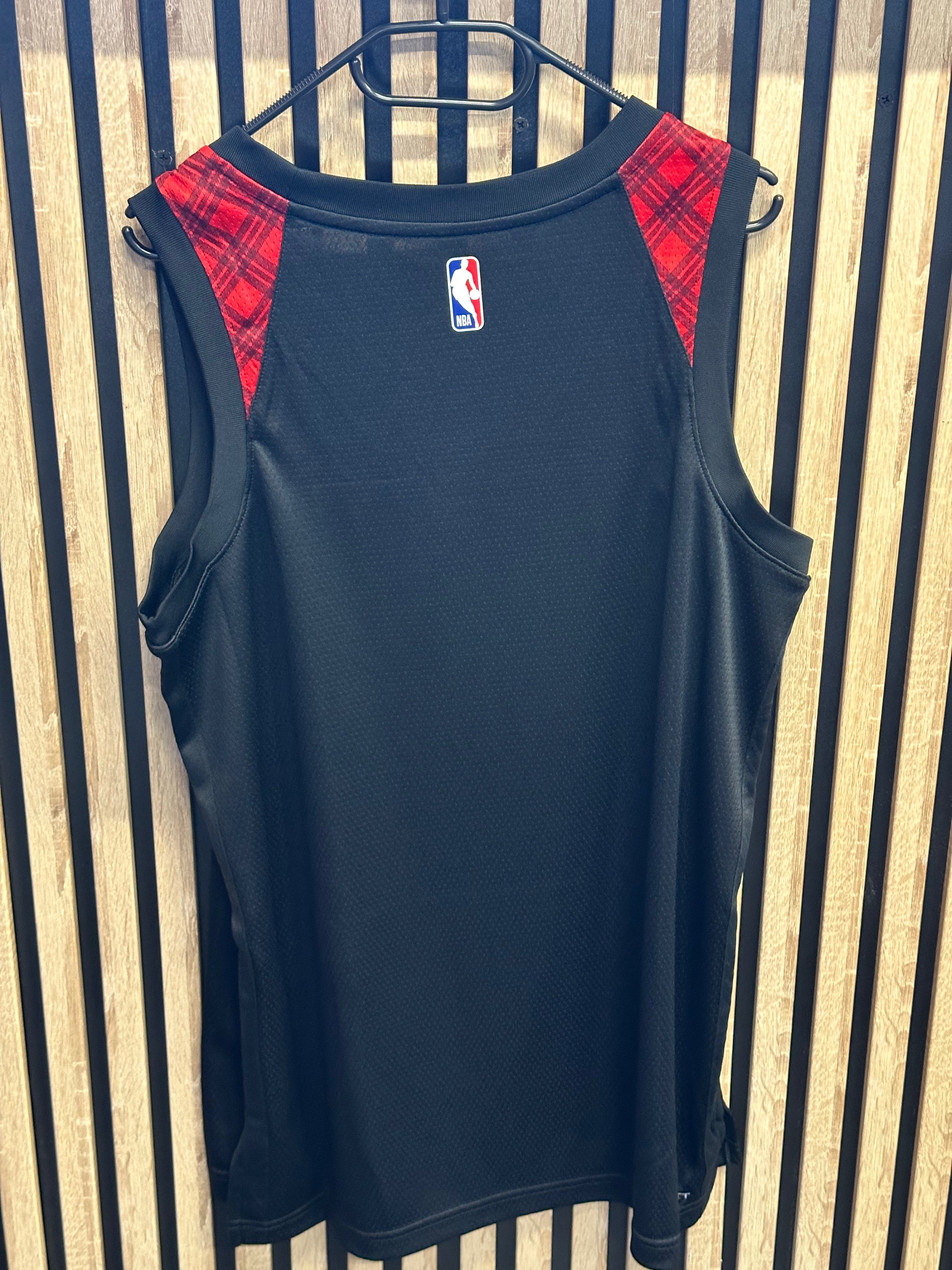 Nike Portland Trail Blazers Ripcity noir et rouge - vue arrière
