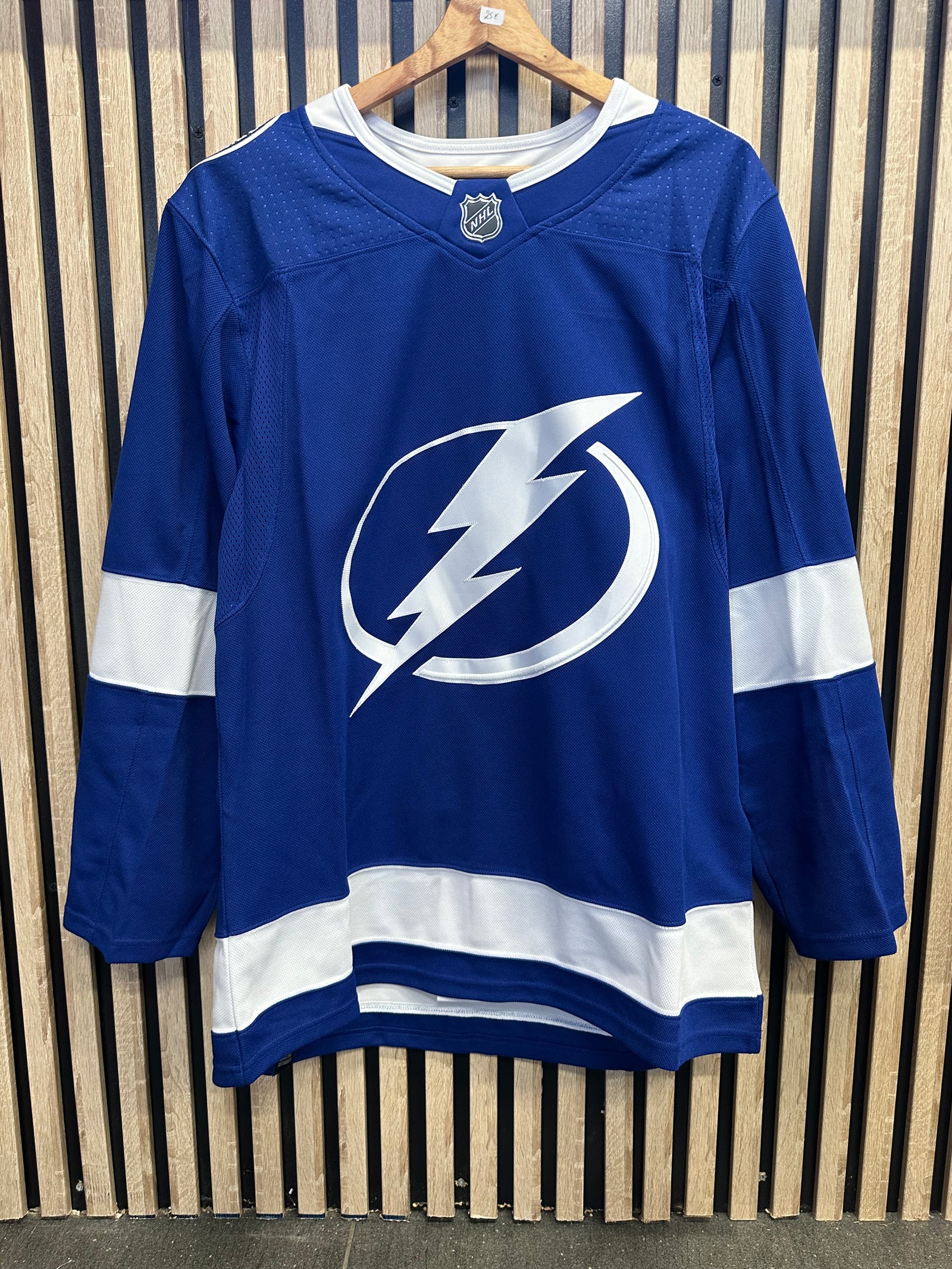 Adidas Tampa Bay Lightning bleu et blanc - vue avant