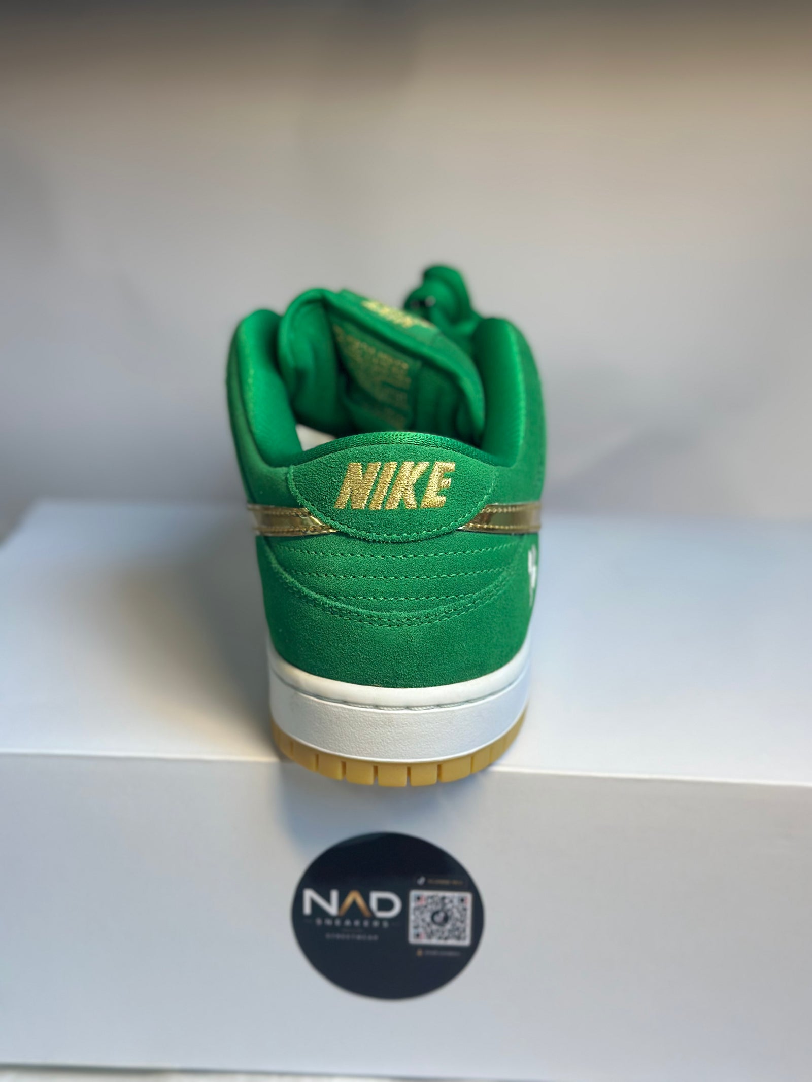 Nike SB Dunk Low Lucky verte - vue 2