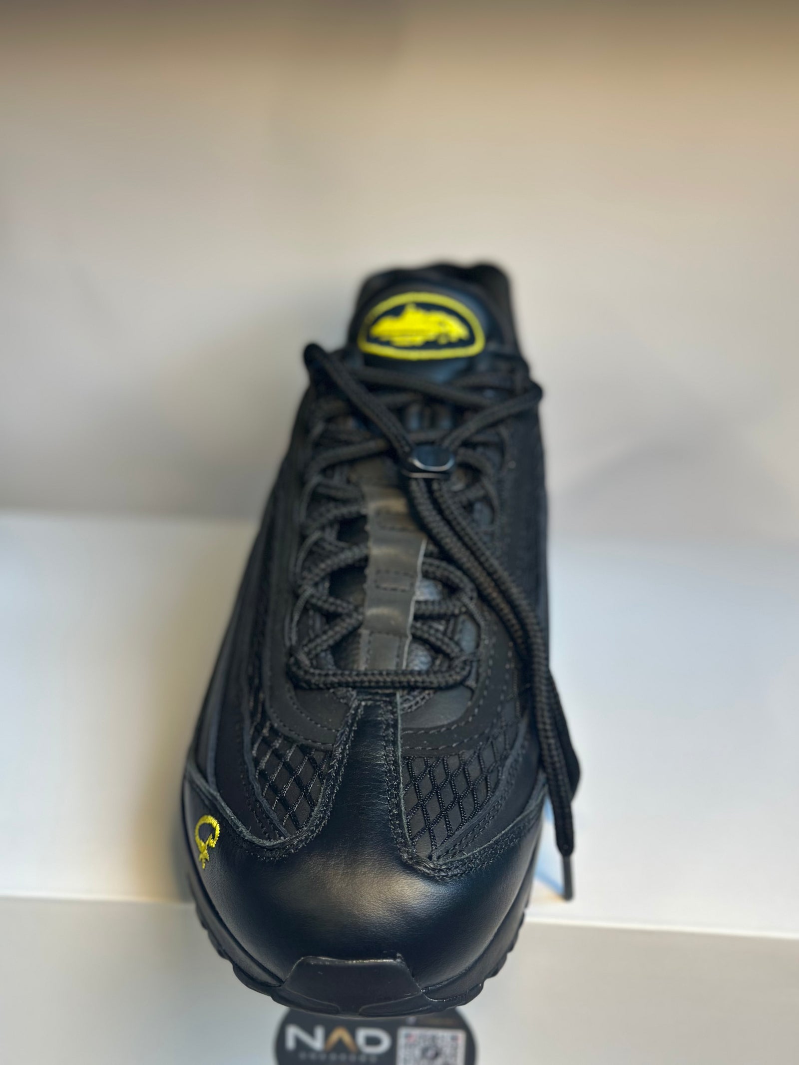 Nike Air Max 95 Corteiz noire et jaune - vue 2