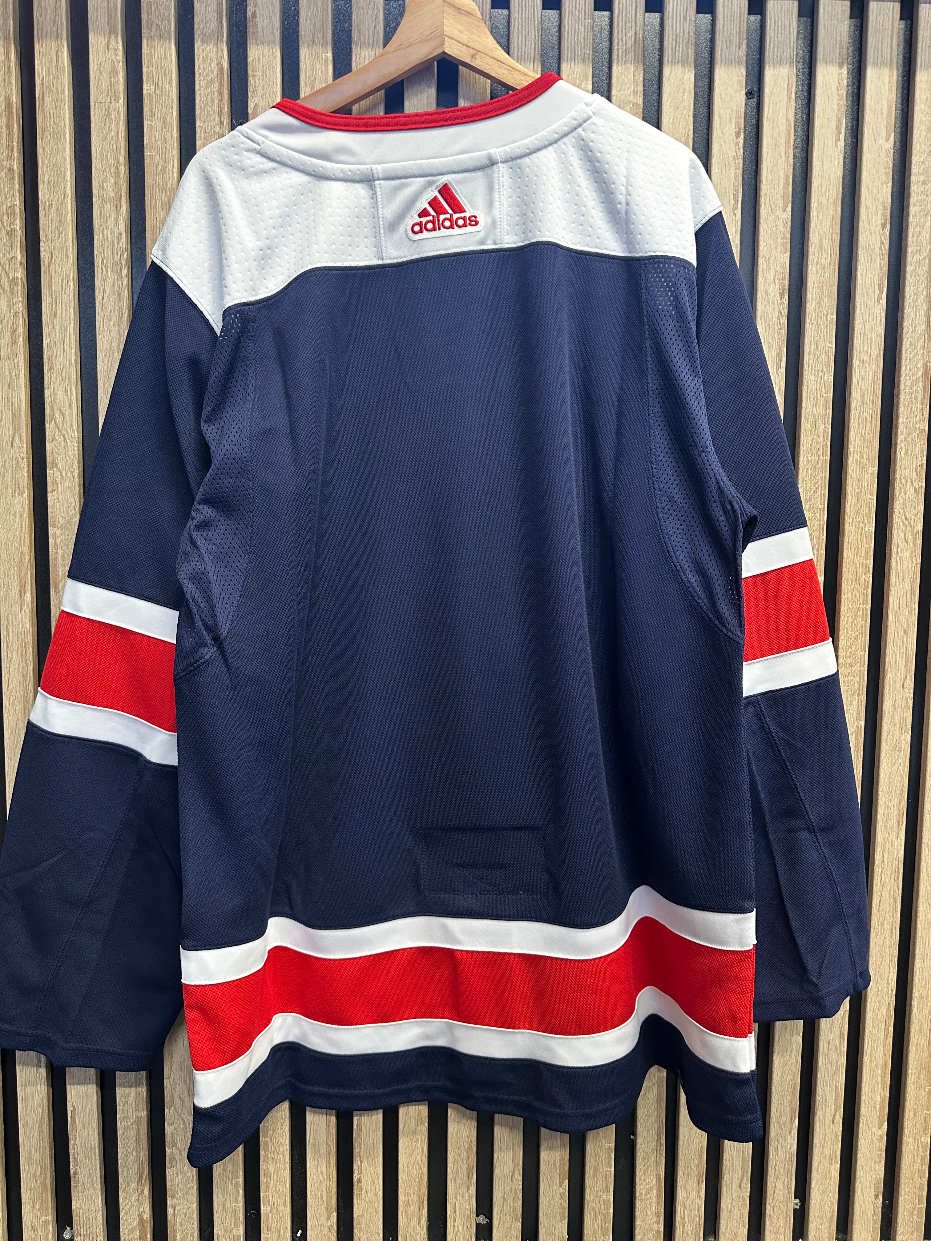 Adidas Washington Capitals bleu marine, rouge et blanc - vue arrière
