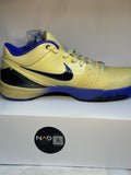 Nike Kobe 4 Protro jaune et bleue - dos
