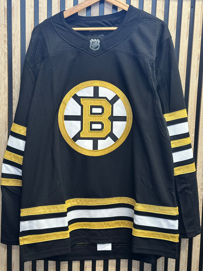 Adidas Boston Bruins centenaire noir et doré - vue avant
