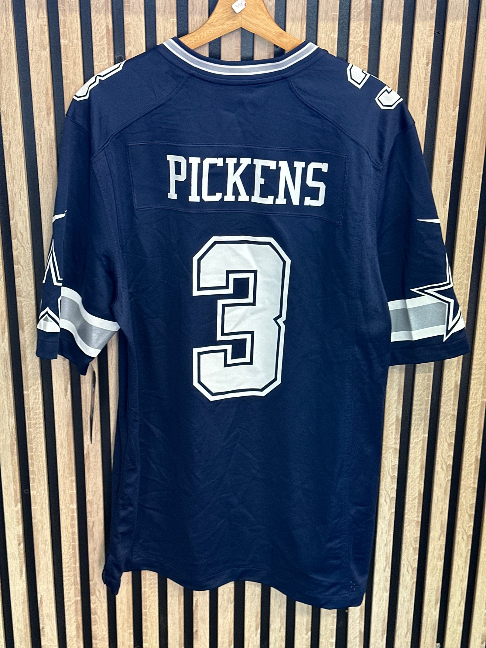 Nike Dallas Cowboys Pickens n°3 bleu marine - L - vue arrière