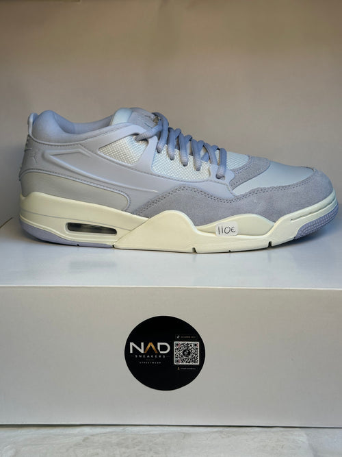 Air Jordan 4 RM Ghost / Sail - profil vers la droite