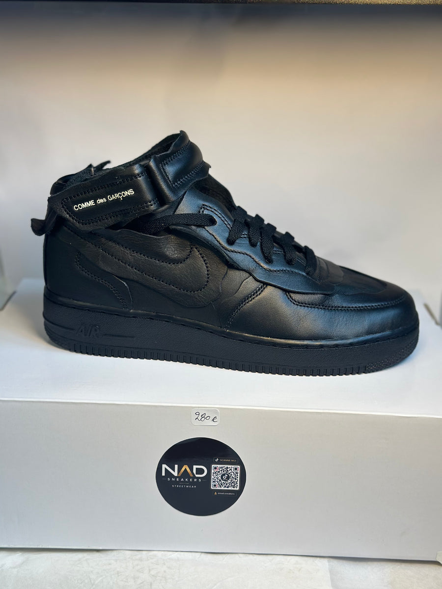 Nike Air Force 1 High Comme des Garçons noire 1