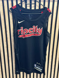 Nike Portland Trail Blazers Ripcity noir et rouge - vue avant