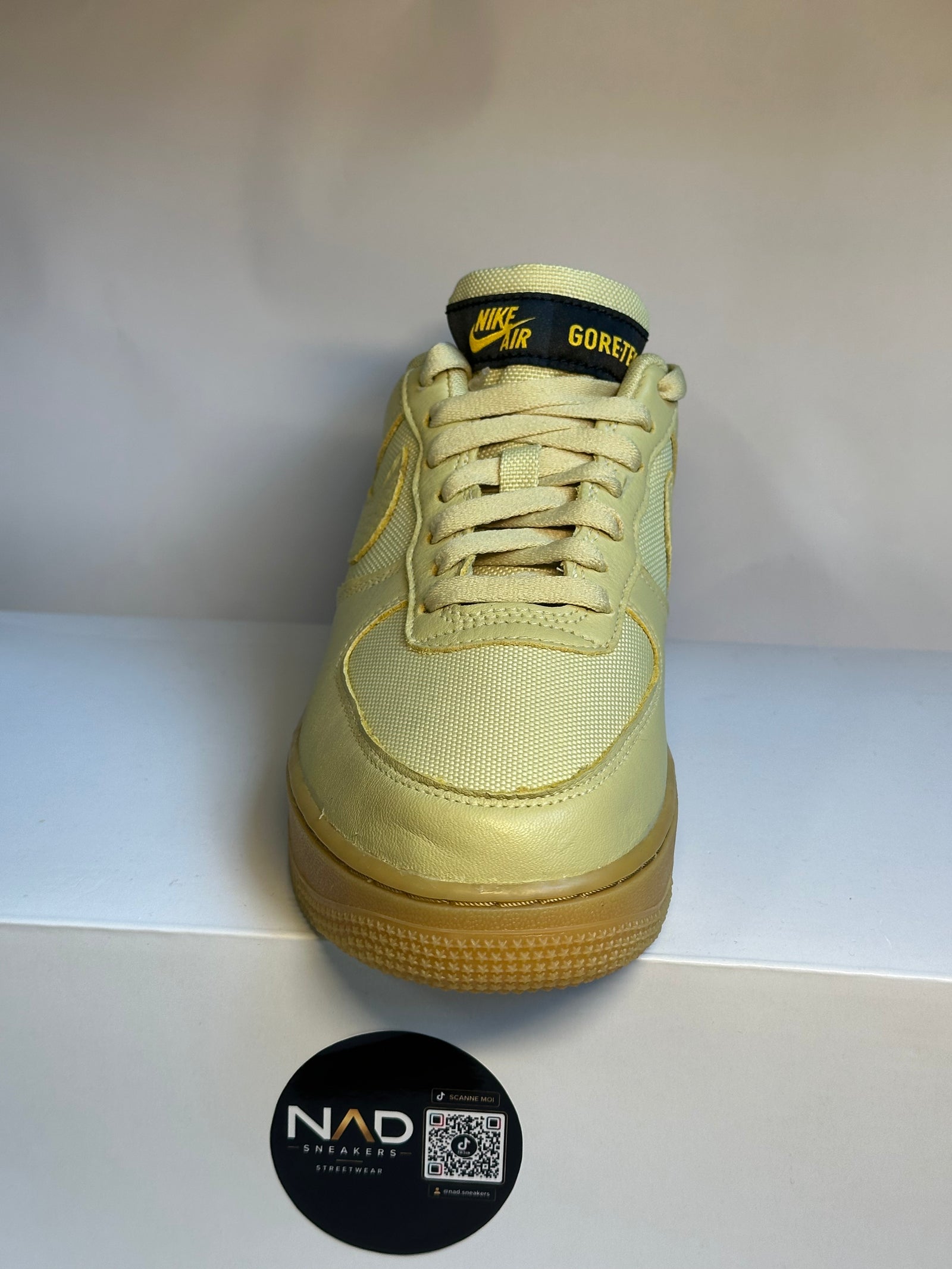 Nike Air Force 1 Low GORE-TEX beige - vue 5