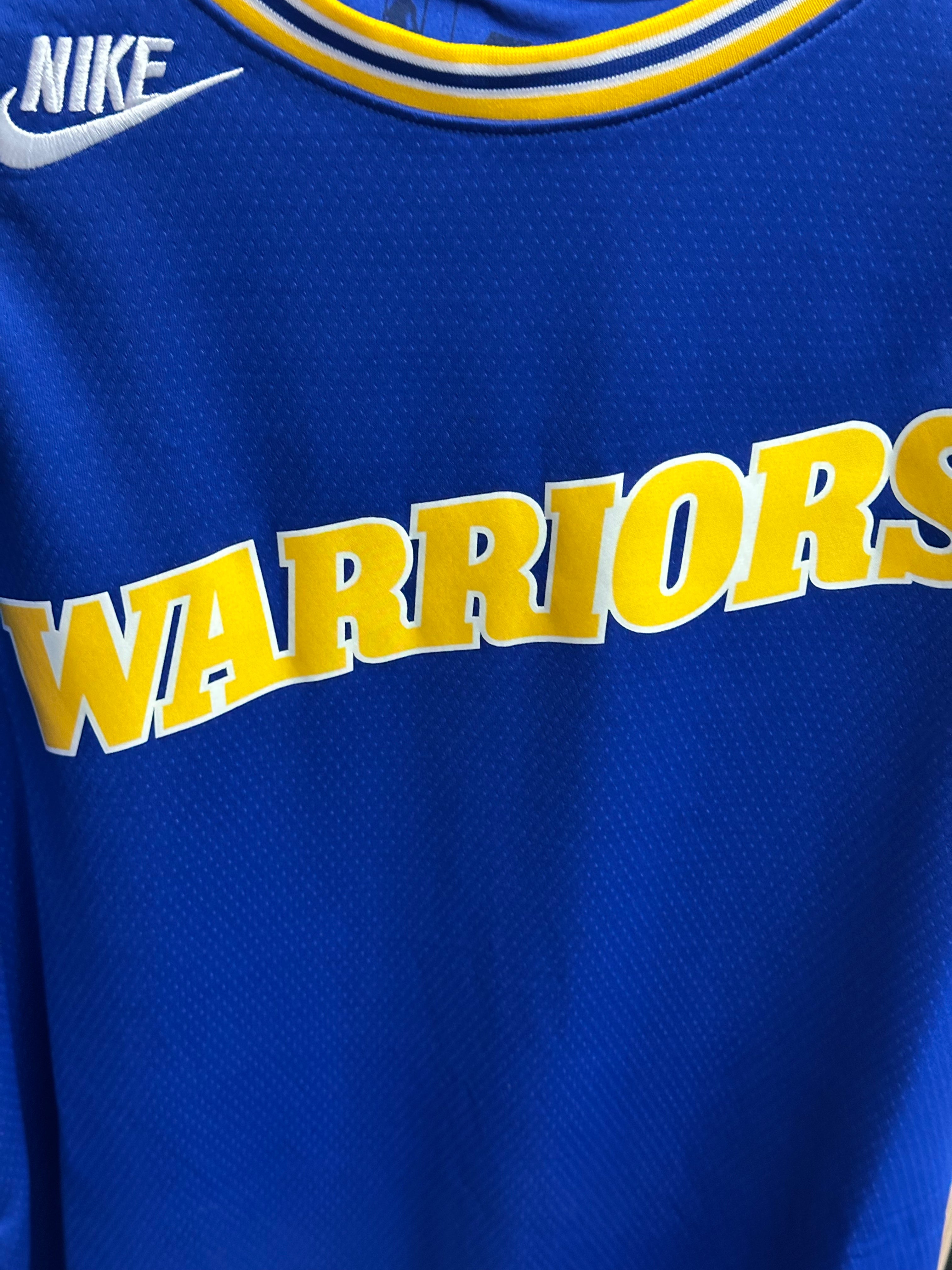 Nike Golden State Warriors bleu et jaune - L - détail