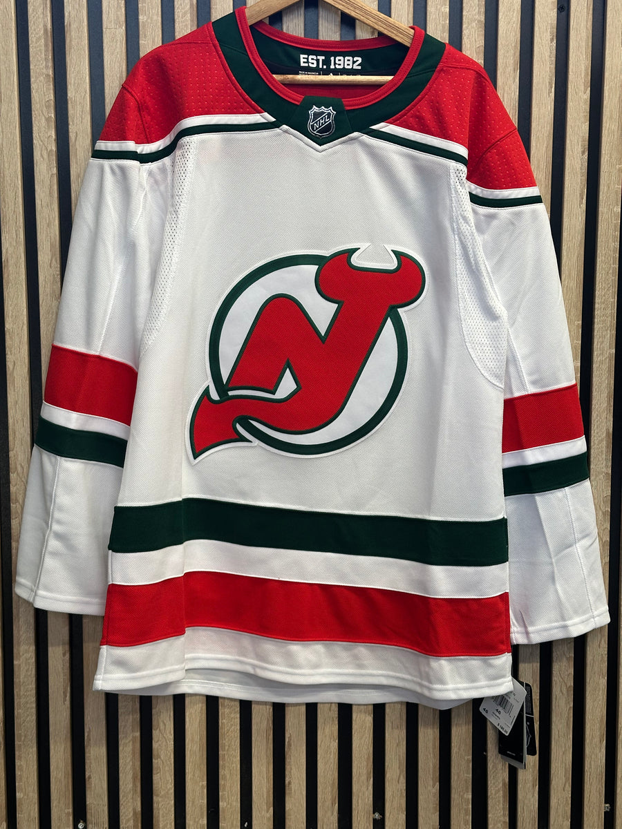 Adidas New Jersey Devils blanc, rouge et vert 1