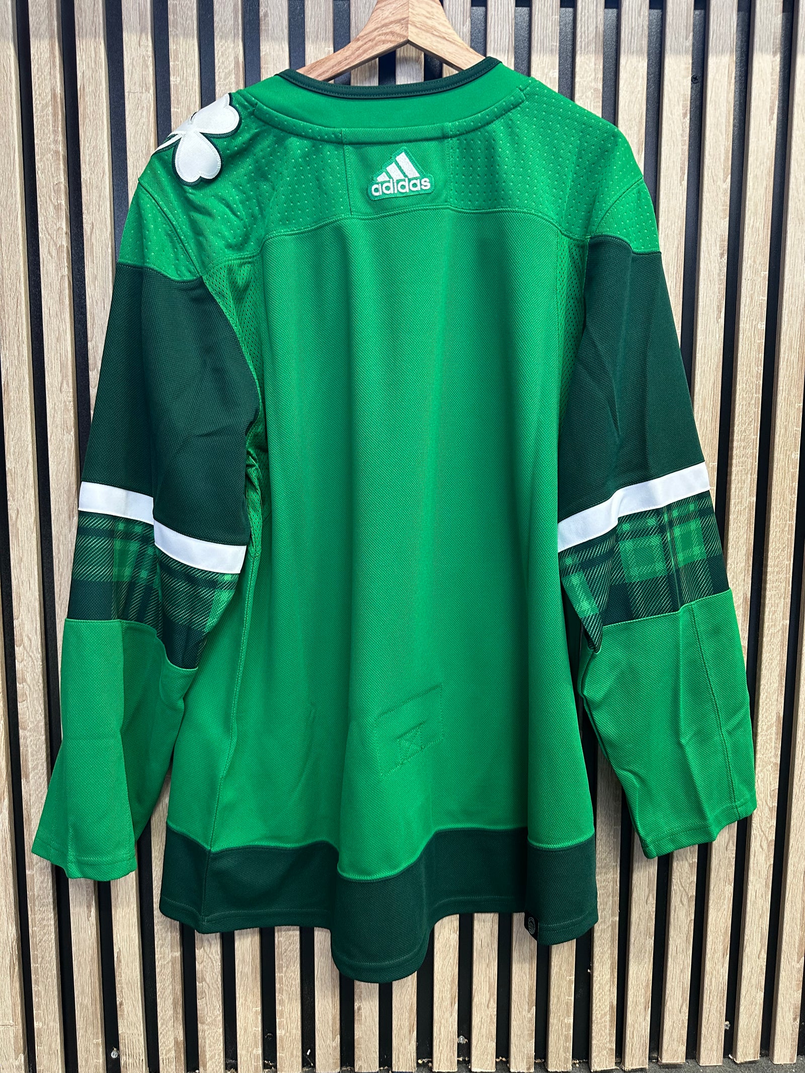 Adidas Philadelphia Flyers vert à détails tartan - vue arrière