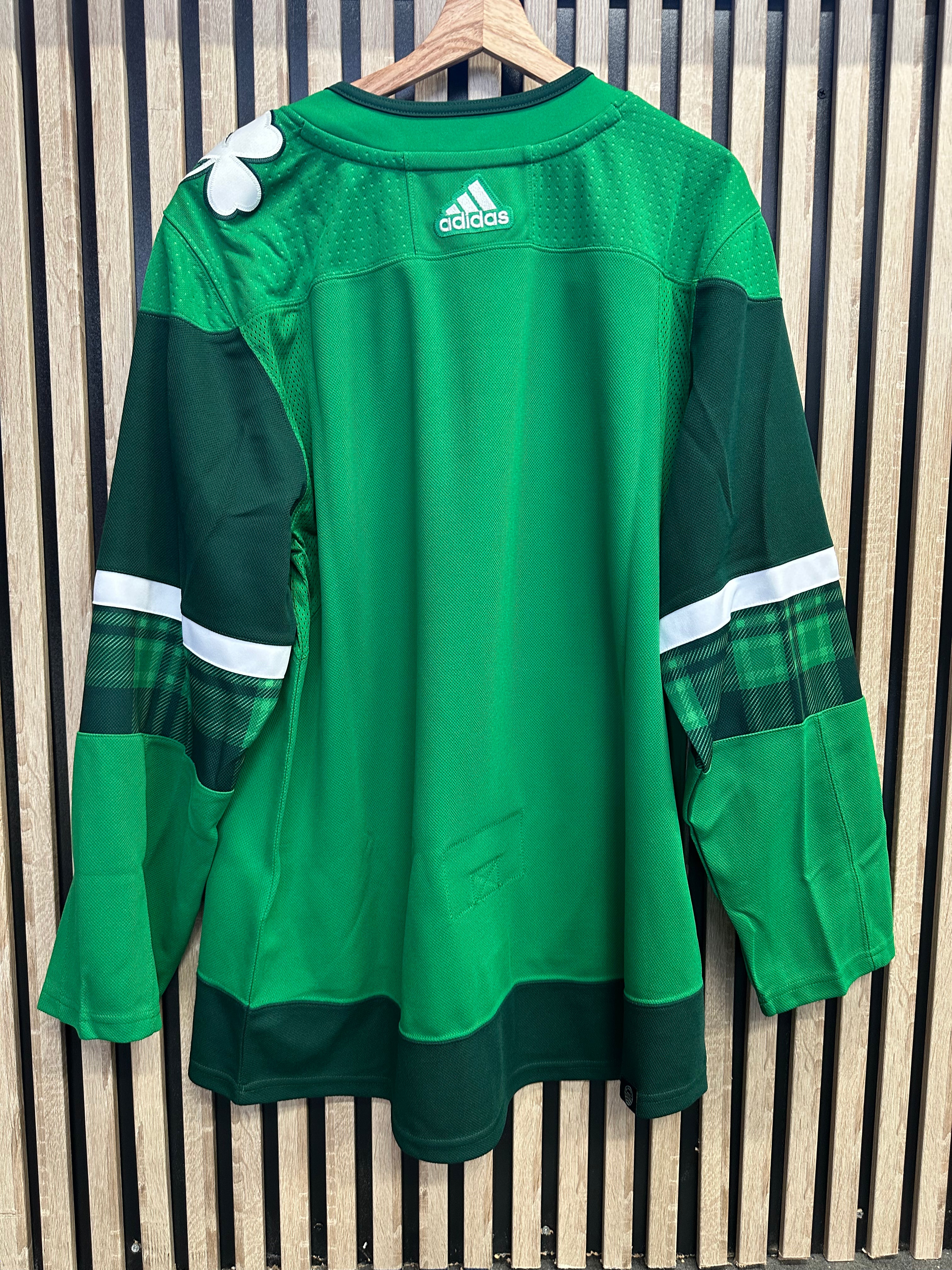 Adidas Philadelphia Flyers vert à détails tartan - vue arrière