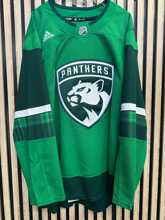 Adidas Florida Panthers vert à détails tartan - vue avant
