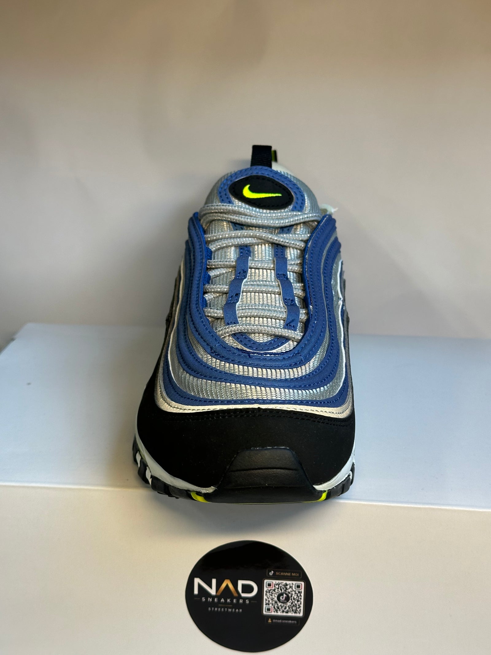 Nike Air Max 97 OG Atlantic Blue / Voltage Yellow - vue 5