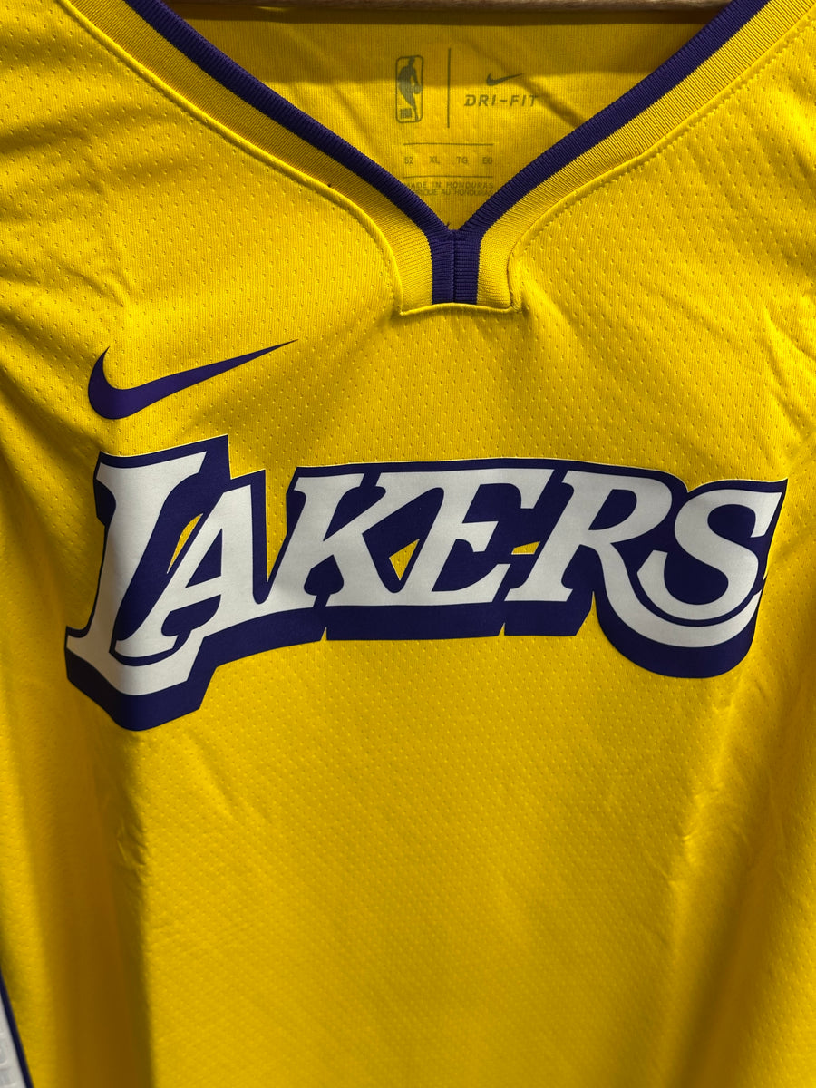 Nike Los Angeles Lakers jaune et violet 4