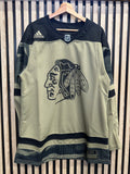 Adidas Chicago Blackhawks kaki et noir - vue avant