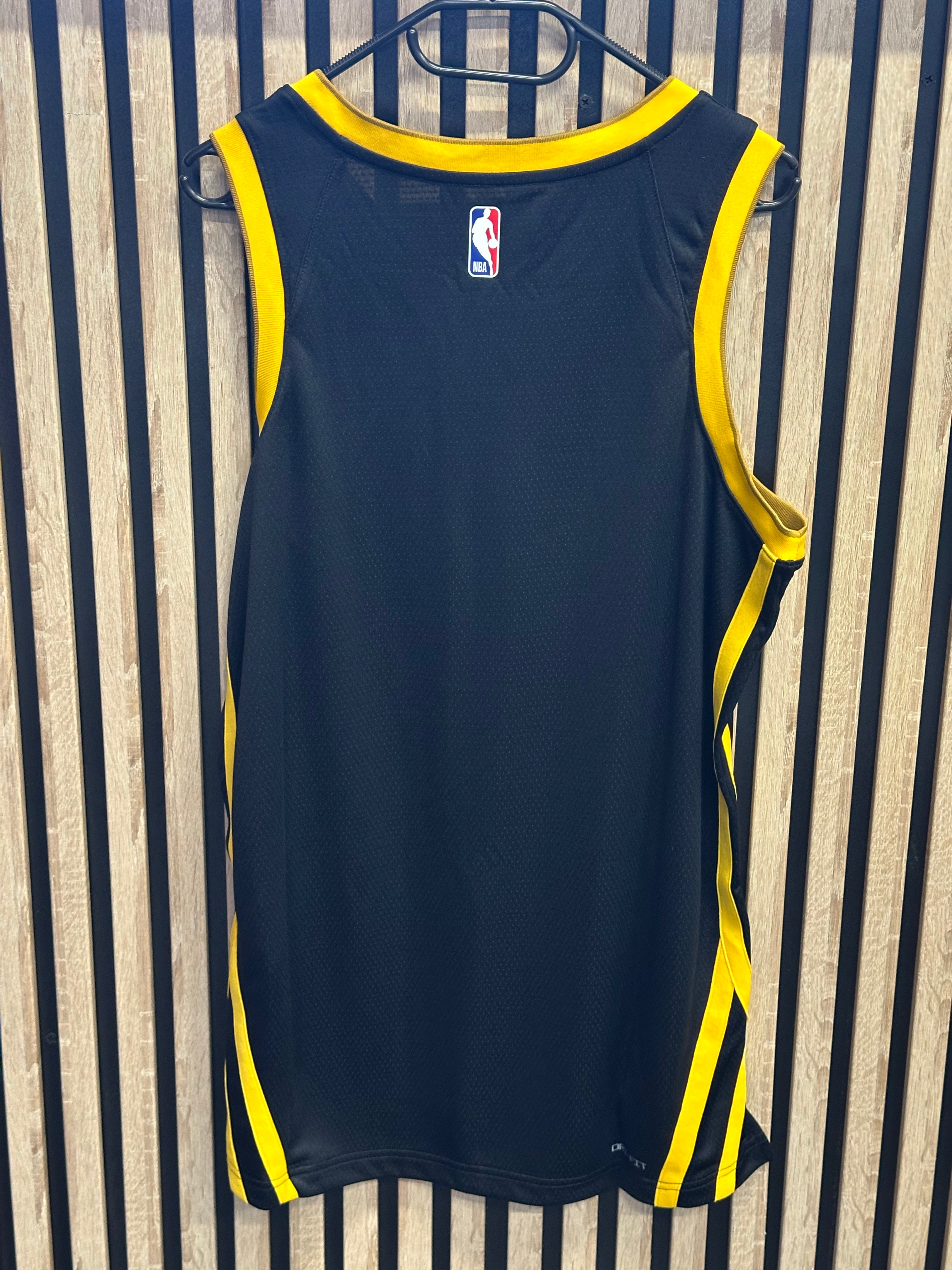 Nike Golden State Warriors San Francisco noir et jaune - vue arrière