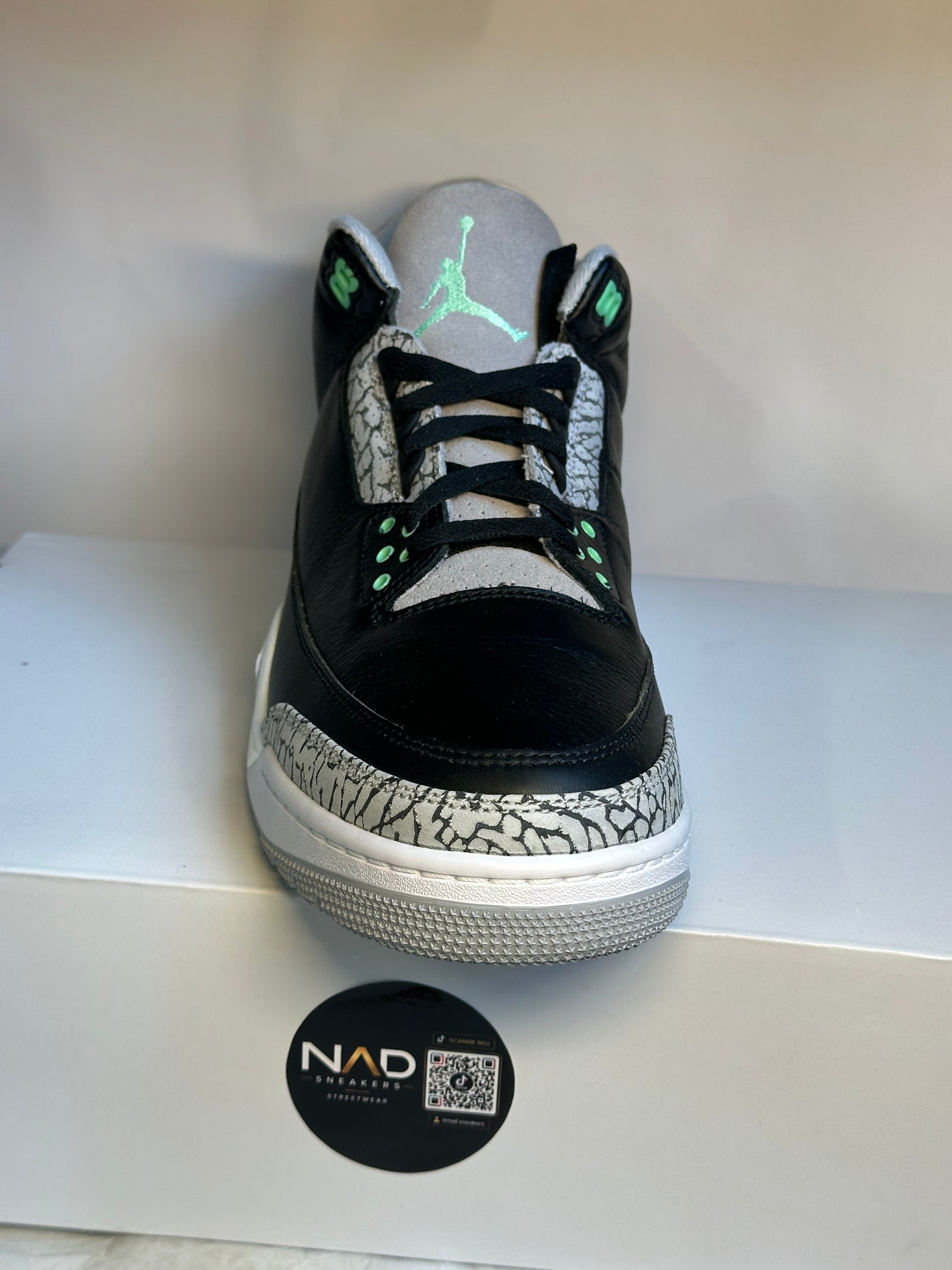 Air Jordan 3 Retro Green - vue 5