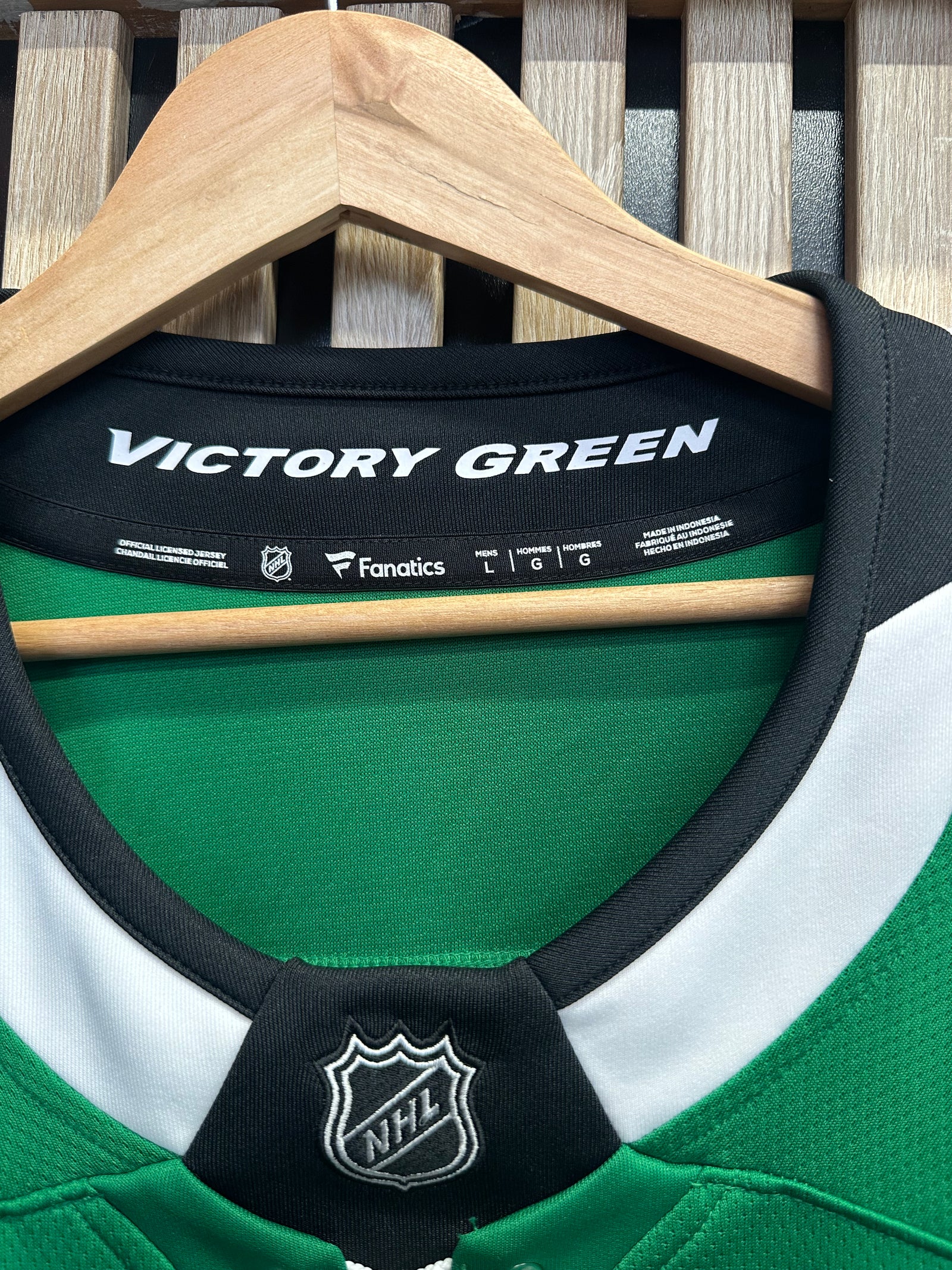 Fanatics Dallas Stars Rantanen n°96 vert - L - étiquette de taille