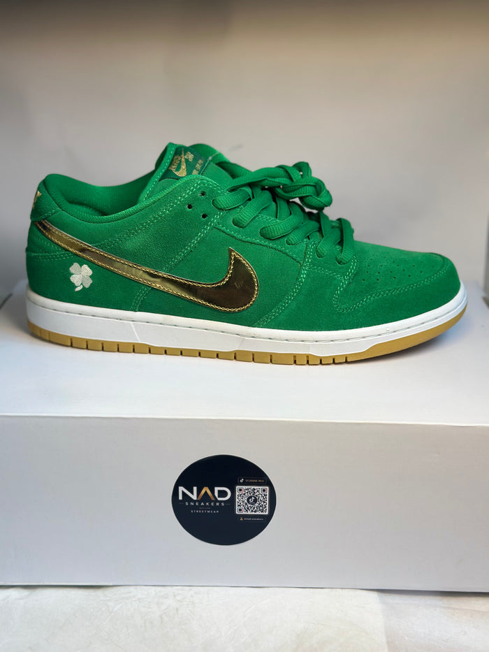 Nike SB Dunk Low Lucky verte - vue 1