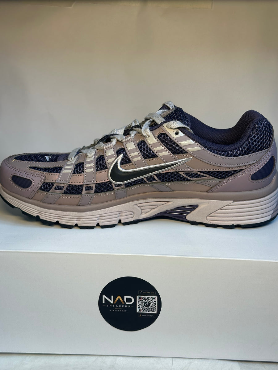 Nike P-6000 mauve et argentée 5