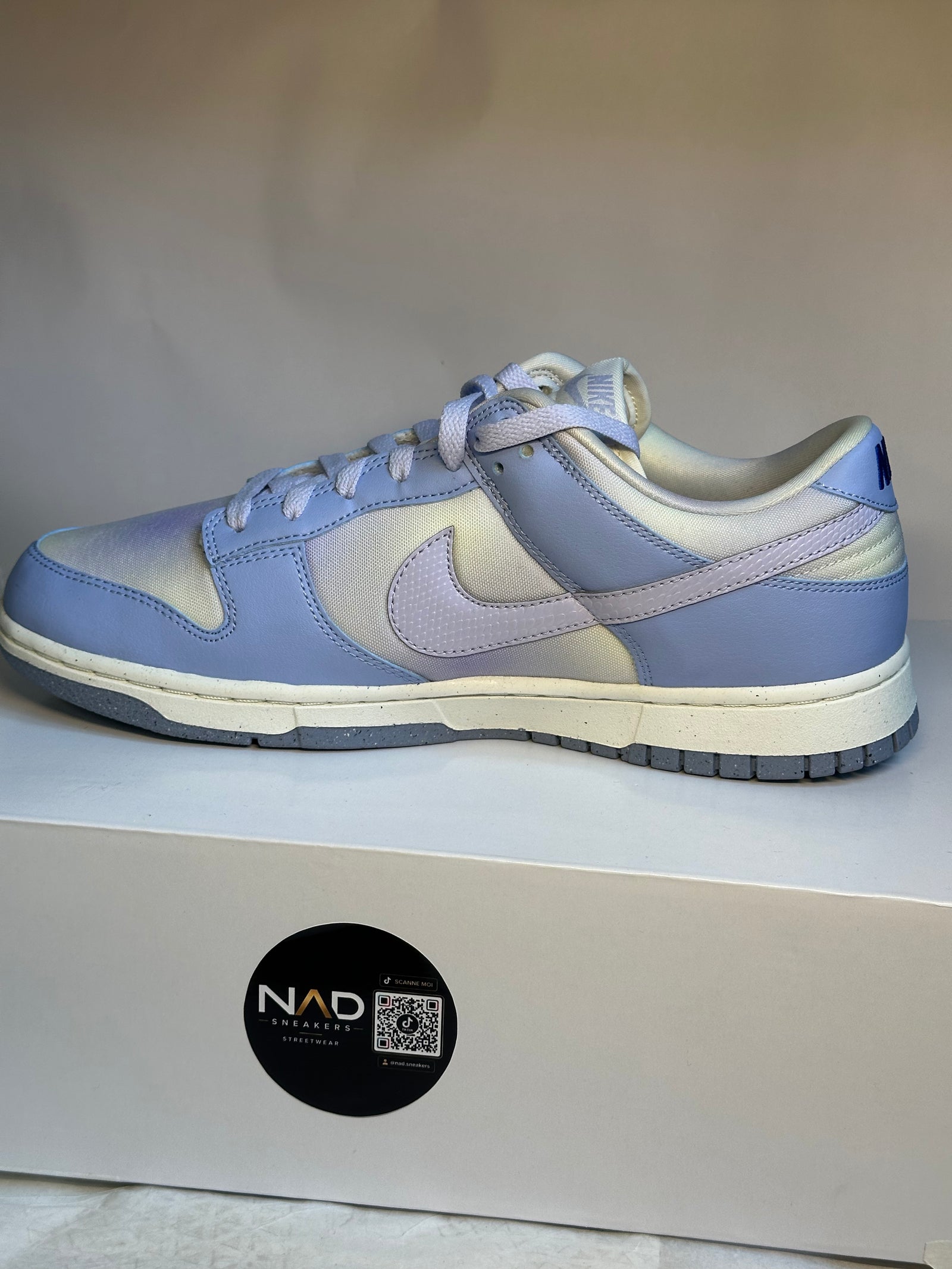 Nike Dunk Low Blue Airbrush - vue 4