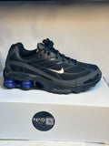 Nike Shox Ride 2 noire et bleue - vue 1