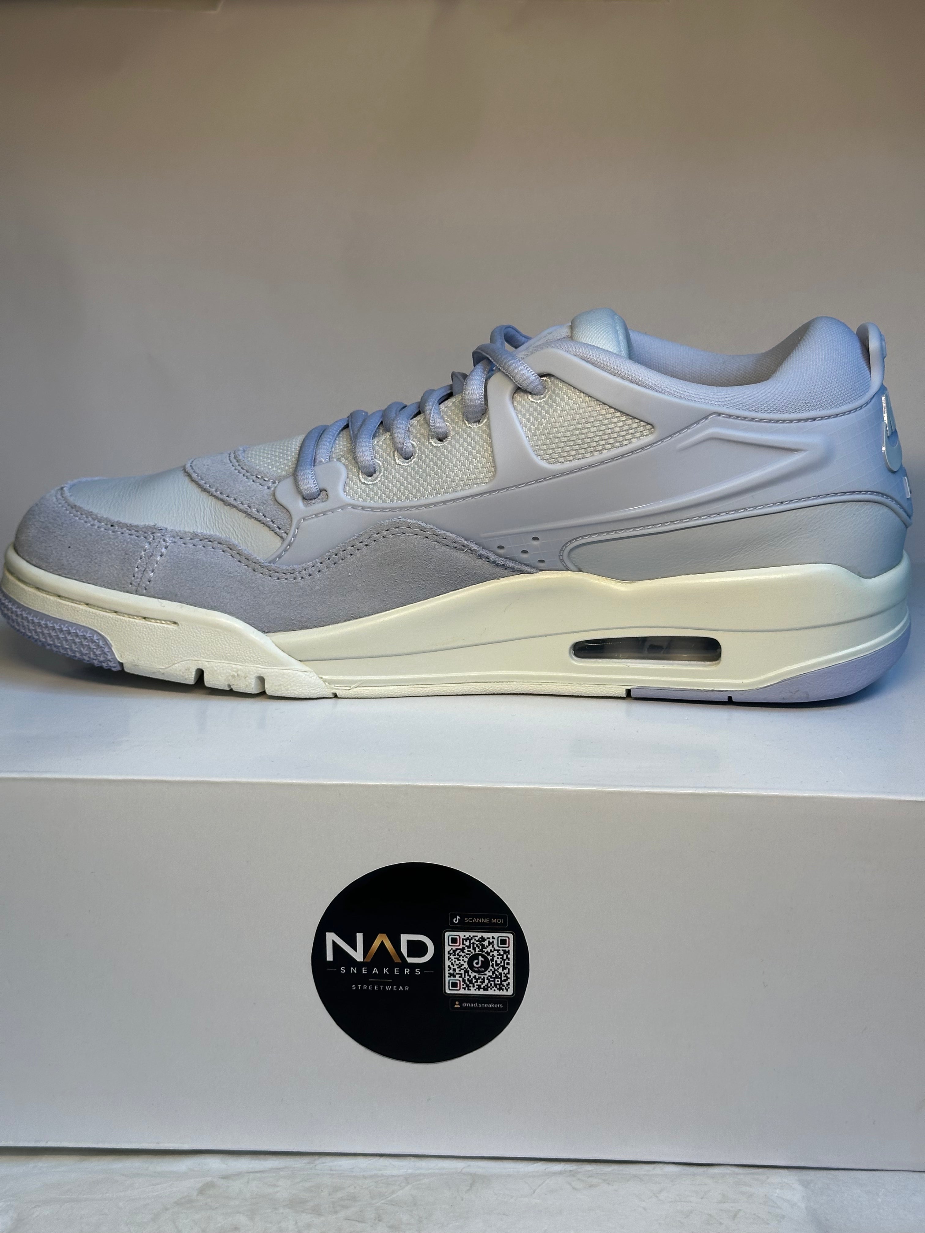 Air Jordan 4 RM Ghost / Sail - autre côté